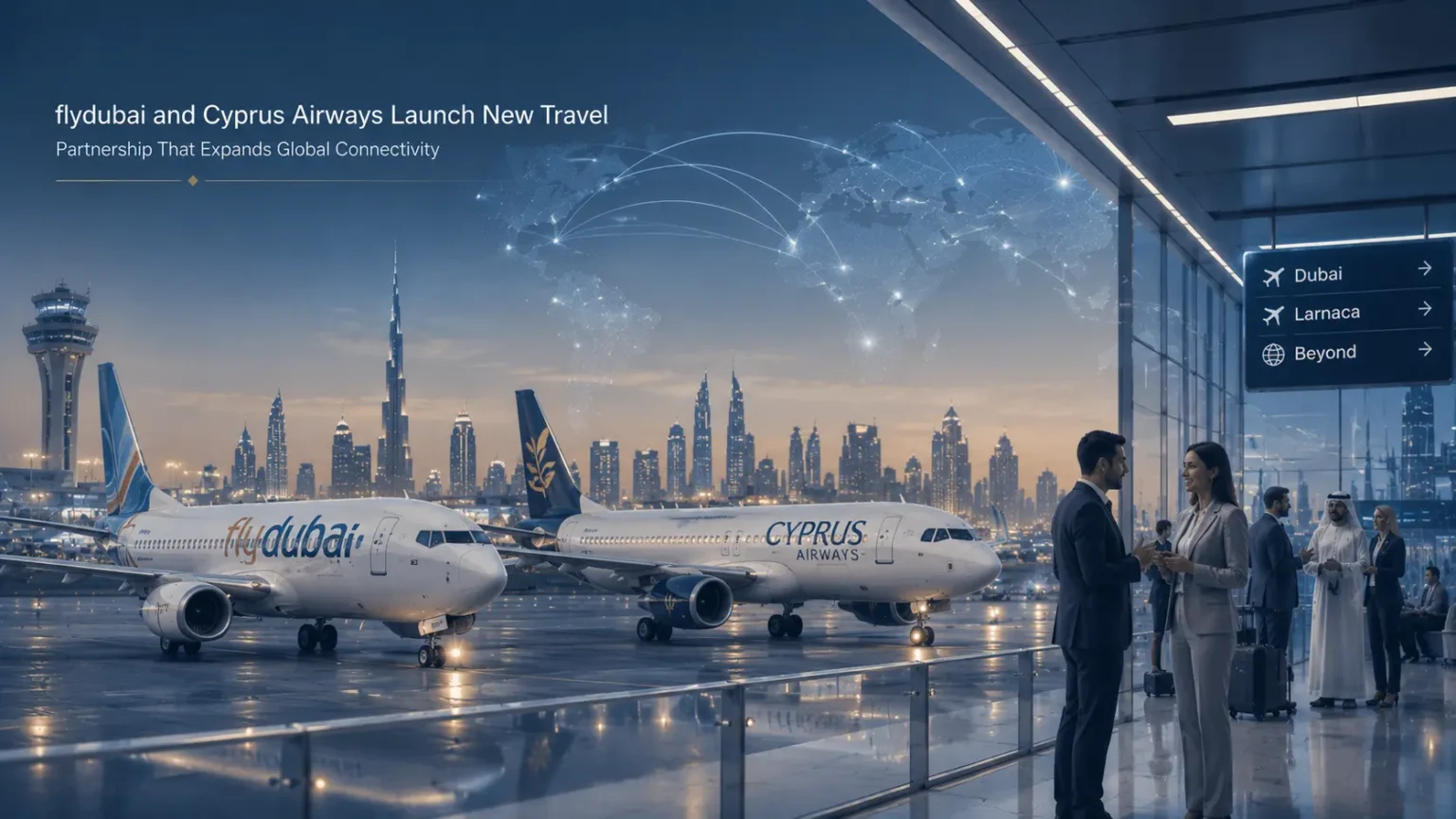 flydubai and Cyprus Airways Launch Interline Partnership to Expand Travel Connectivity flydubai and Cyprus Airways Launch Interline Partnership to Expand Travel Connectivity