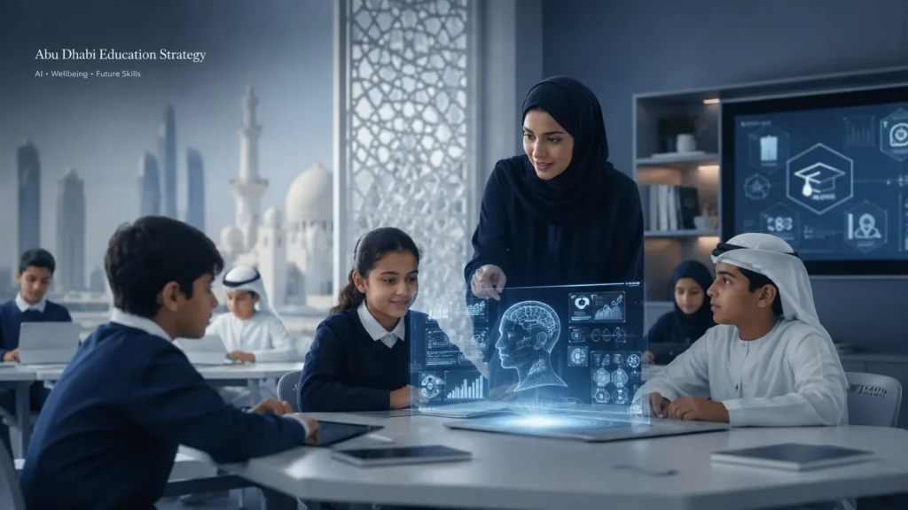 Abu Dhabi Launches New Private Education Strategy Focused on AI and Student Wellbeing