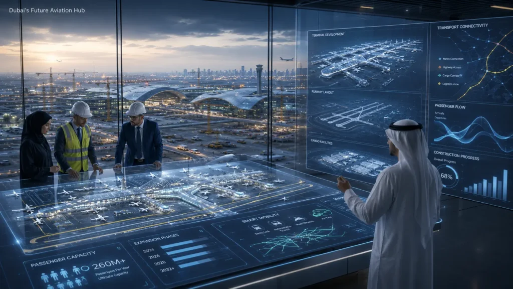 Al Maktoum International Airport Takes Shape With Massive New Contract Awards