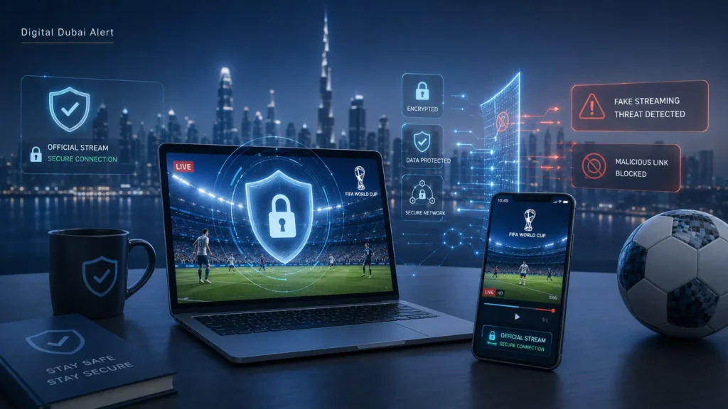 Digital Dubai Issues Warning Against Fake FIFA World Cup Streaming Links, Scam Sites and How to Stay Safe Online