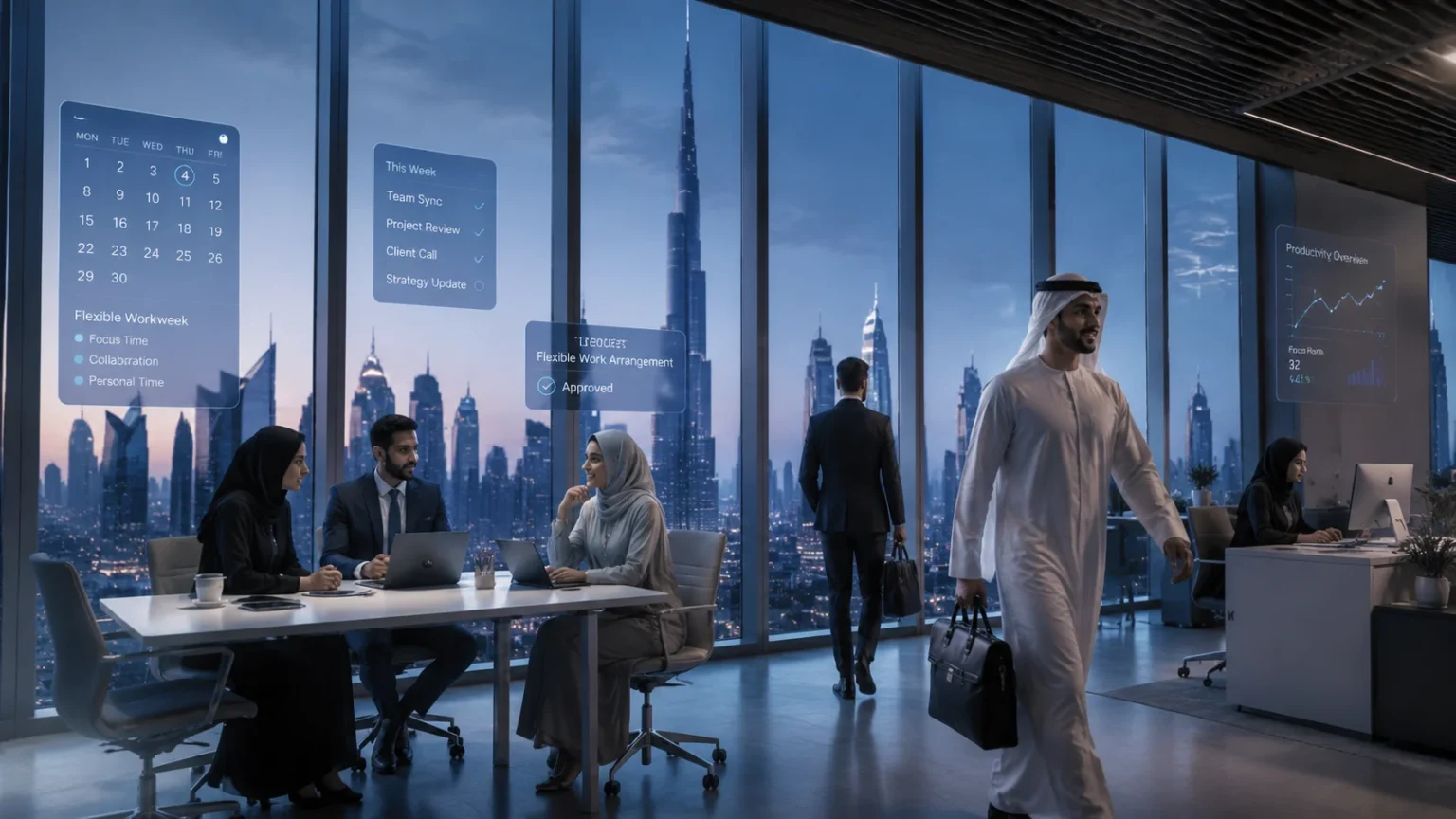 Dubai Announces 4-Day Working Week for Government Employees