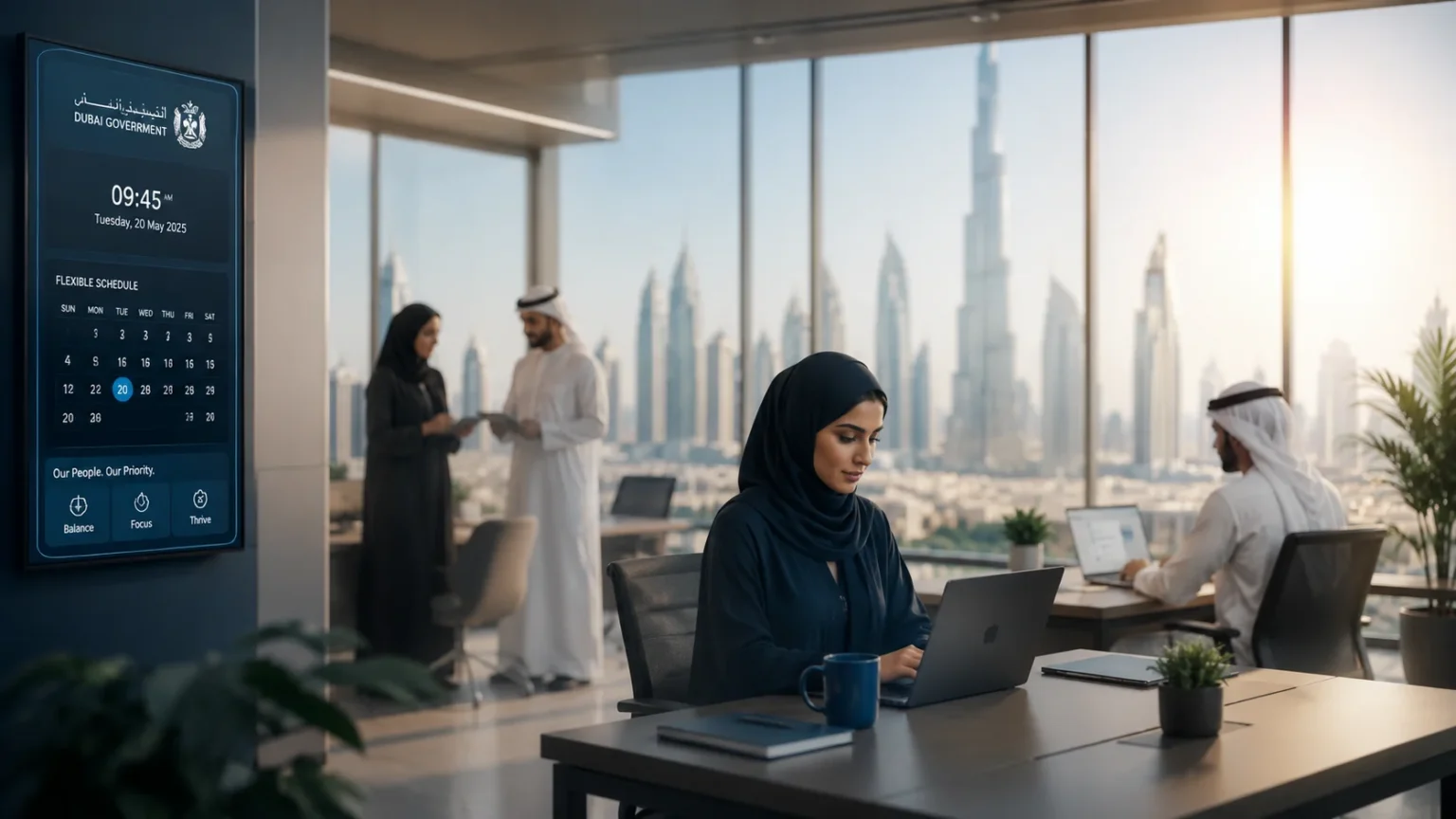 Dubai Introduces Flexible Working Hours for Government Employees During Peak Summer Months