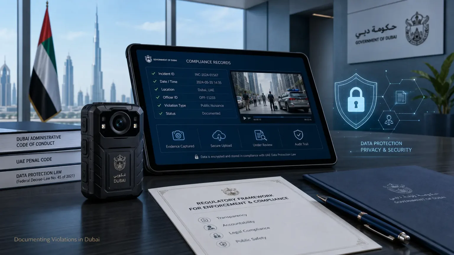 Dubai Introduces New Rules for Officers Using Cameras During Violations