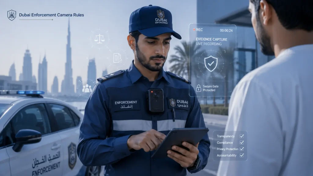 Dubai Issues New Rules for Officers Using Cameras During Violations and Enforcement Actions