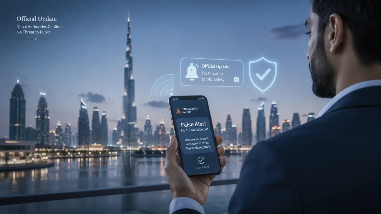 Dubai Residents Got a Missile Warning on Their Phones — Authorities Say It Was a Technical Error