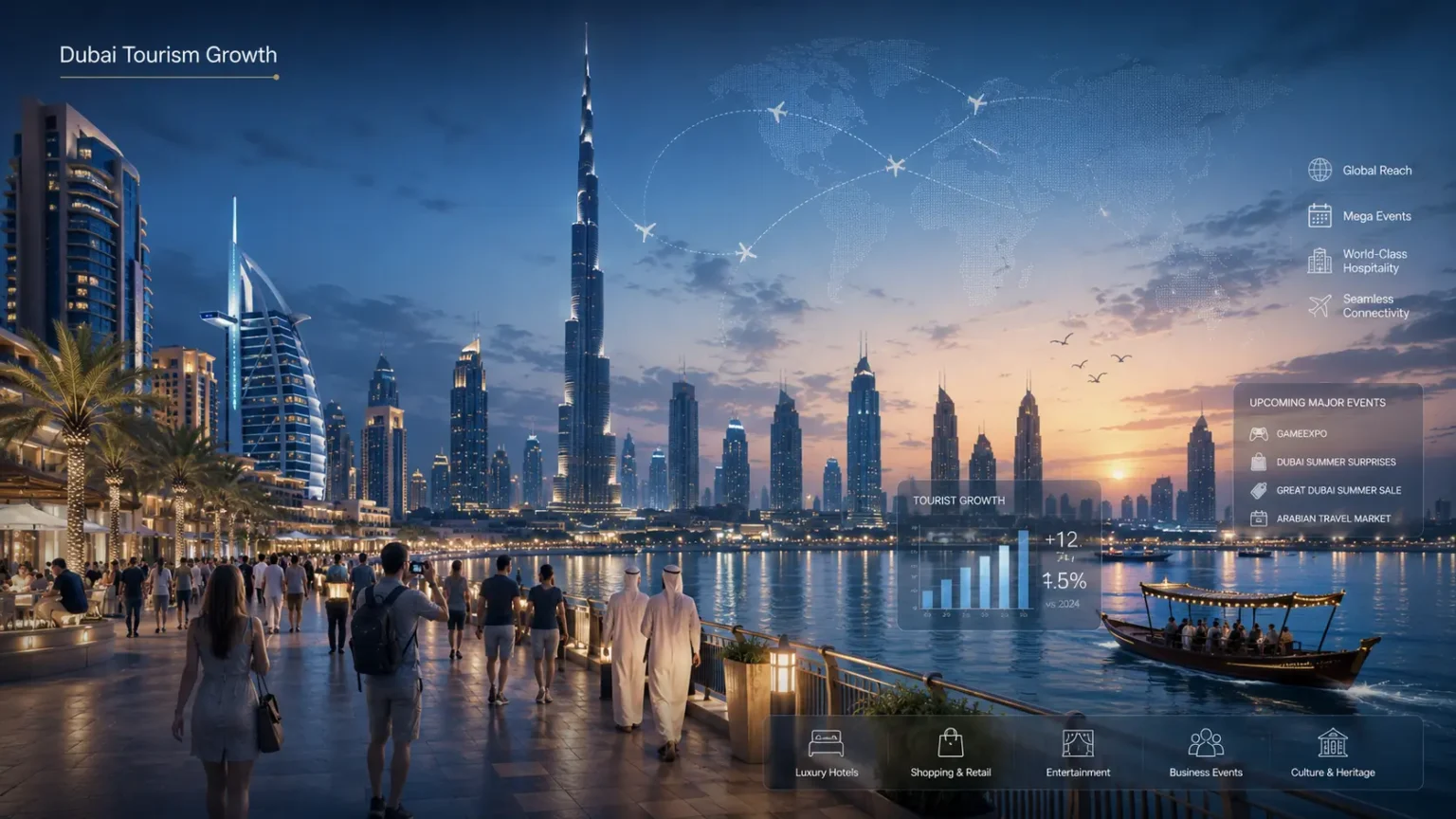 Dubai Tourism Pushes Ahead with Mega Events and Global Campaigns After Regional Disruptions