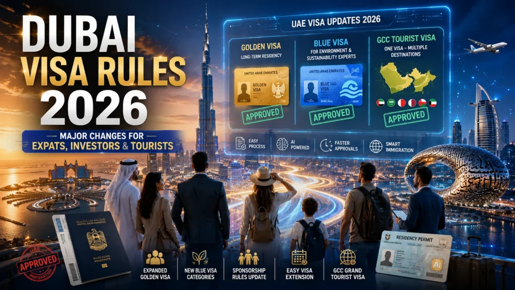 Dubai Visa Rules 2026 - 10 Major UAE Visa Changes Expats, Workers, and Tourists Need to Know
