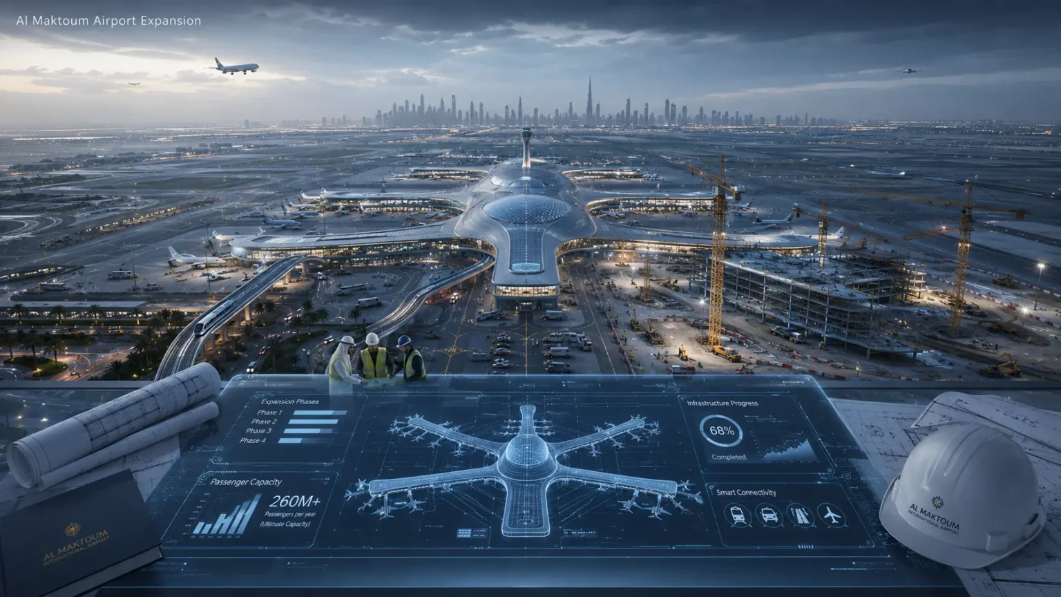 Dubai to Award AED 55 Billion in New Contracts as Al Maktoum Airport Expansion Accelerates Dubai to Award AED 55 Billion in New Contracts as Al Maktoum Airport Expansion Accelerates