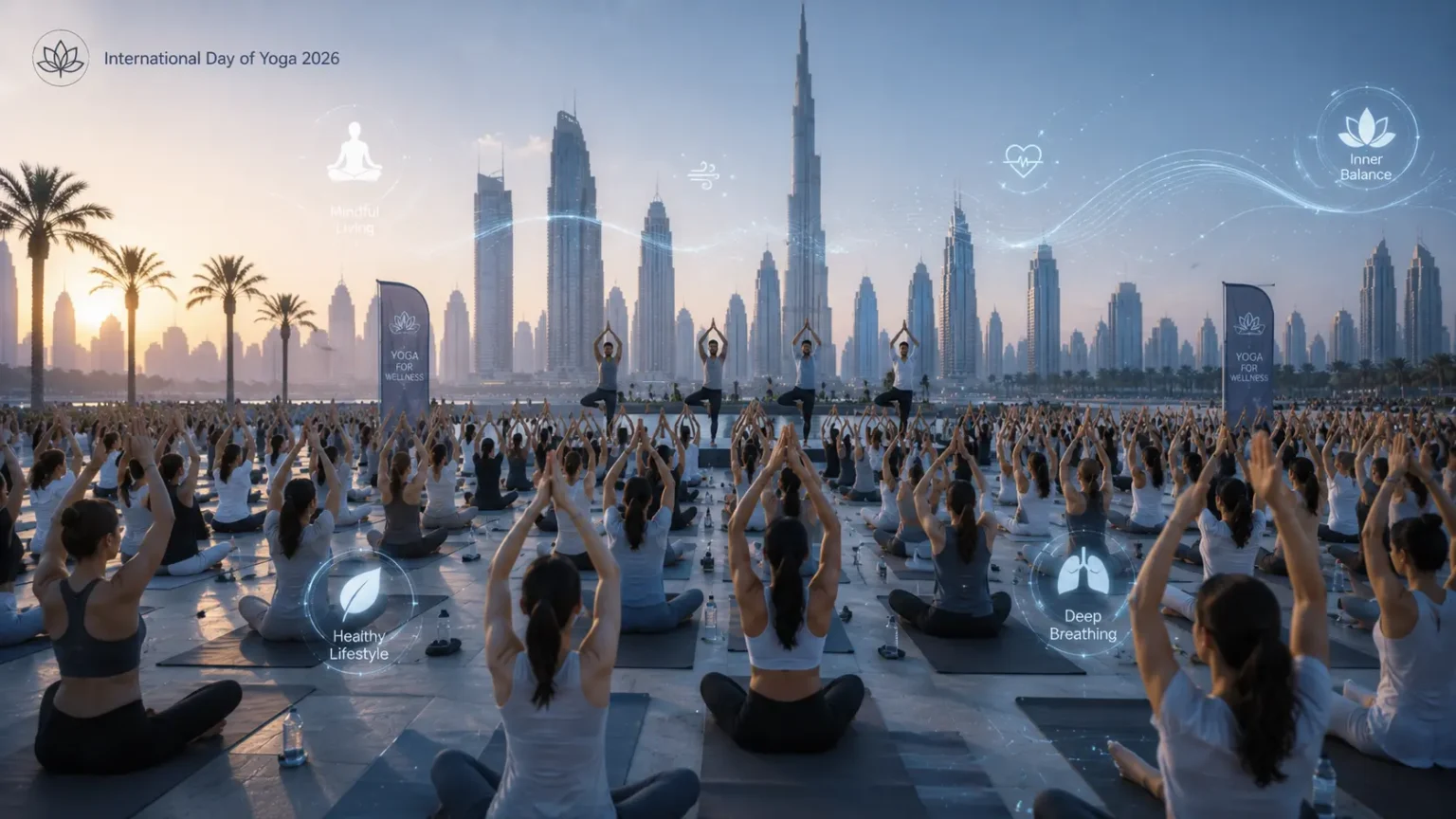 Dubai to Host Large Community Event for International Day of Yoga 2026 Dubai to Host Large Community Event for International Day of Yoga 2026