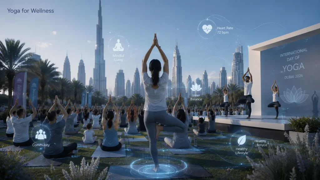 Dubai to Host Massive International Day of Yoga Event for Residents and Visitors