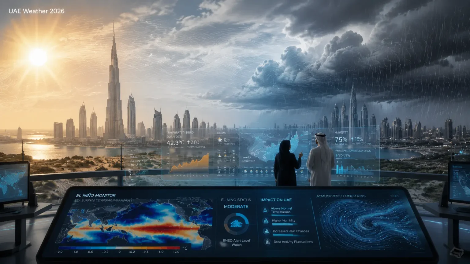 UAE Could See Hotter and More Humid Weather as El Niño Strengthens in 2026 El Niño May Bring Hotter and More Humid Conditions in UAE