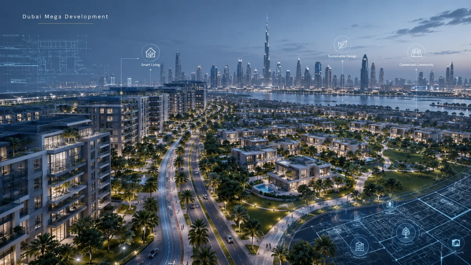 Emaar to Launch Dh200 Billion Mega Development in Dubai for 150,000 Residents Emaar Dh200 Billion Mega Project in Dubai to House 150,000 Residents