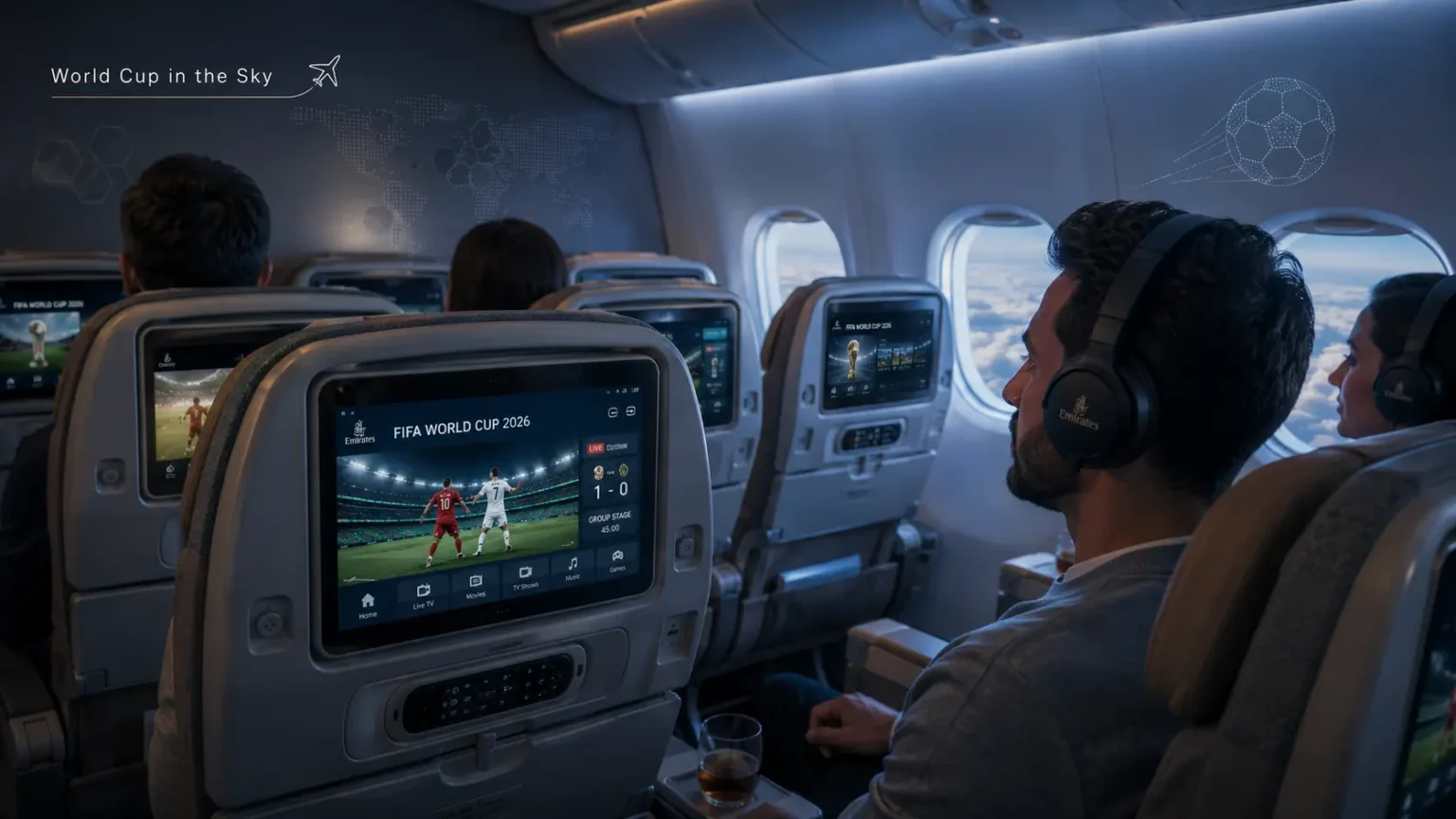 Emirates to Stream All FIFA World Cup 2026 Matches Onboard Emirates to Stream All FIFA World Cup 2026 Matches Onboard