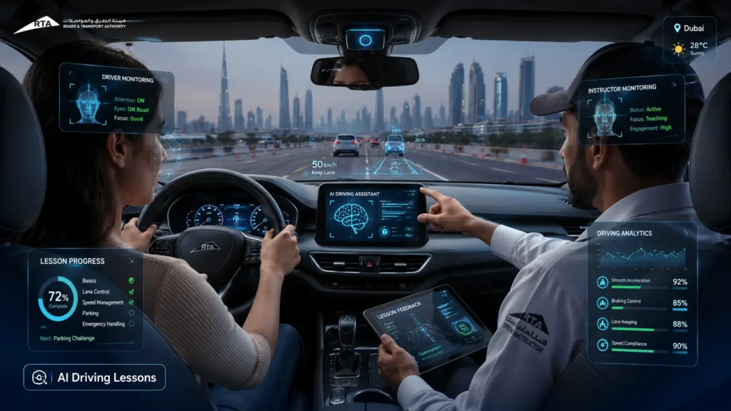 RTA AI Smart Cameras Transform Driving Lessons in Dubai
