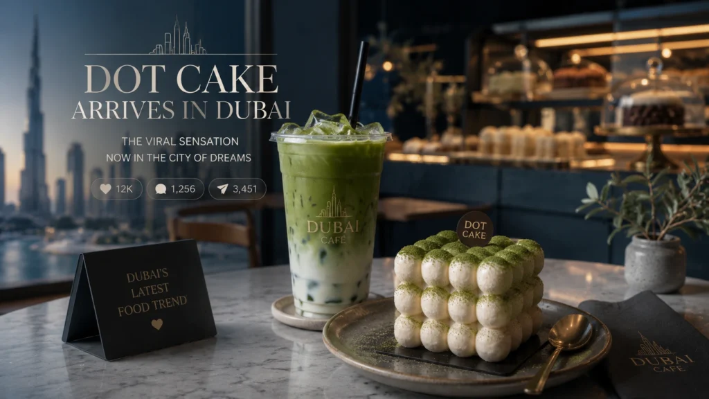The Viral Dot Cake Has Finally Arrived In Dubai — Heres Where You Can Get Your Hands On It
