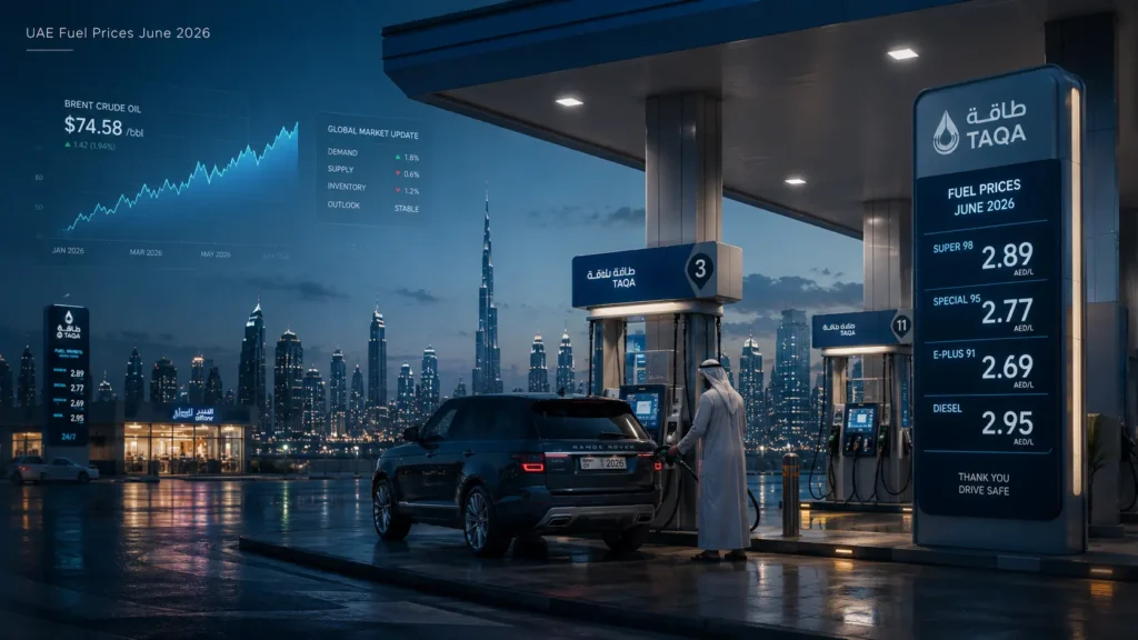 UAE Fuel Prices for June 2026 Announced Across Emirates