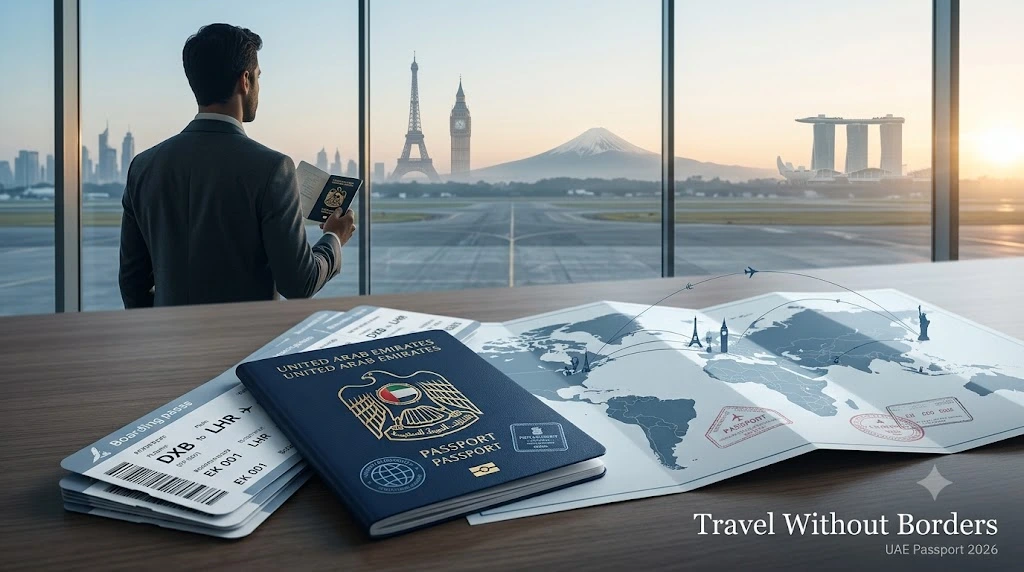 UAE Passport - Full List of Visa-Free and Visa-on-Arrival Destinations
