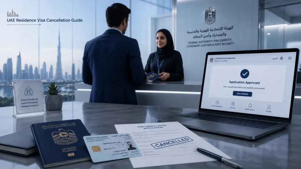 UAE Residence Visa Cancellation Guide
