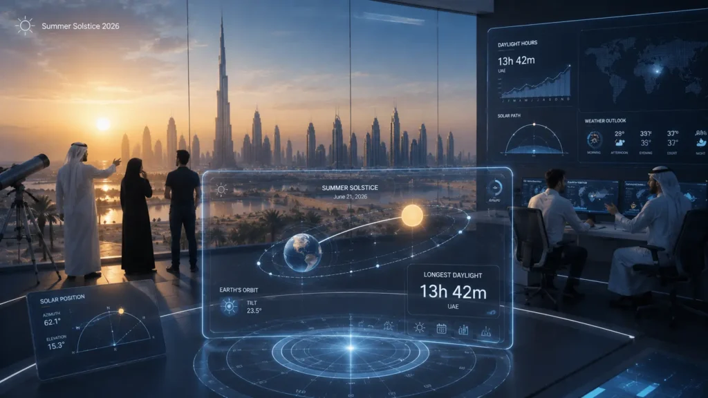 UAE Summer Solstice 2026