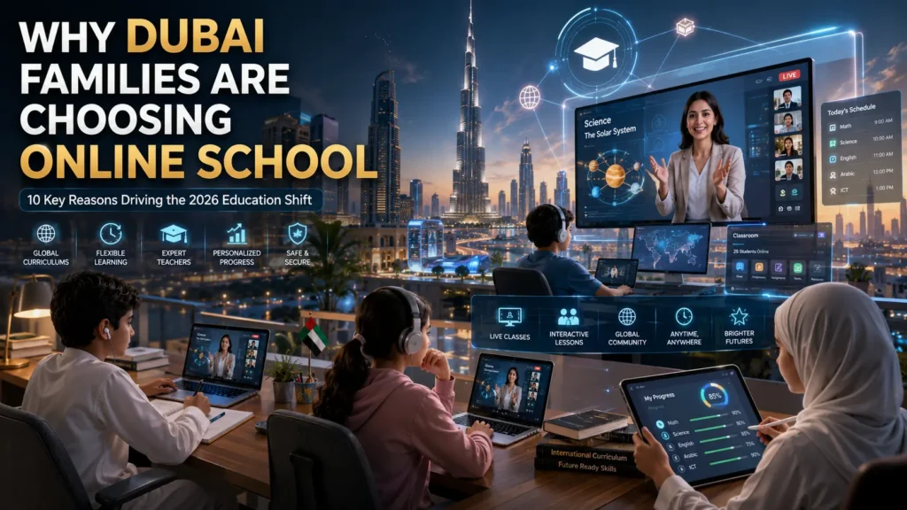 Why Dubai Families are Chossing Online School - 10 Key Reasons Driving the 2026 Education Shift