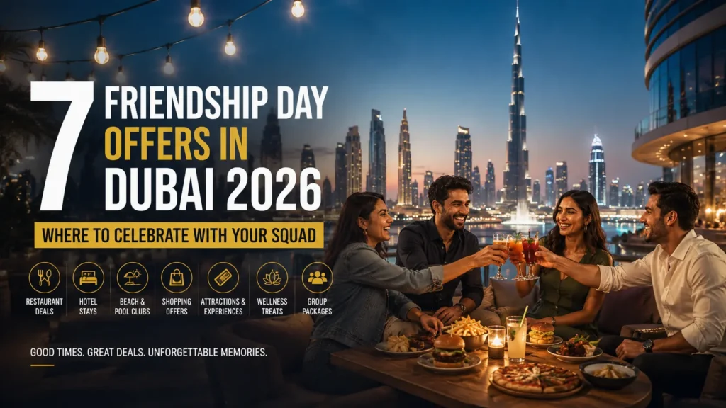 7 Friendship Day Offers in Dubai in 2026