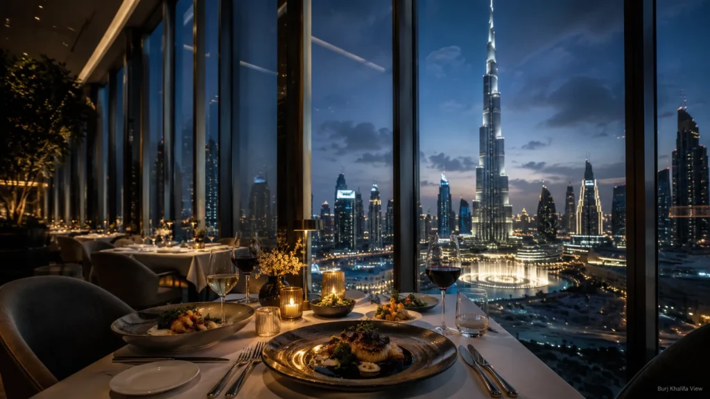 9 Must-Visit Dubai Restaurants for Incredible Burj Khalifa Views