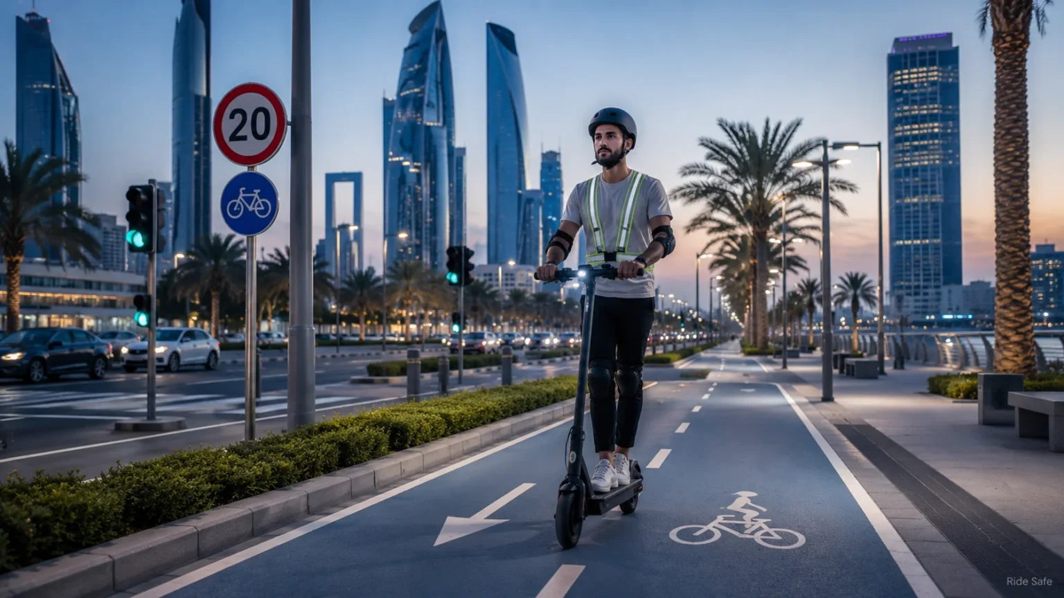 Abu Dhabi E-Scooter Safety Rules - 9 Guidelines Every Rider Must Know