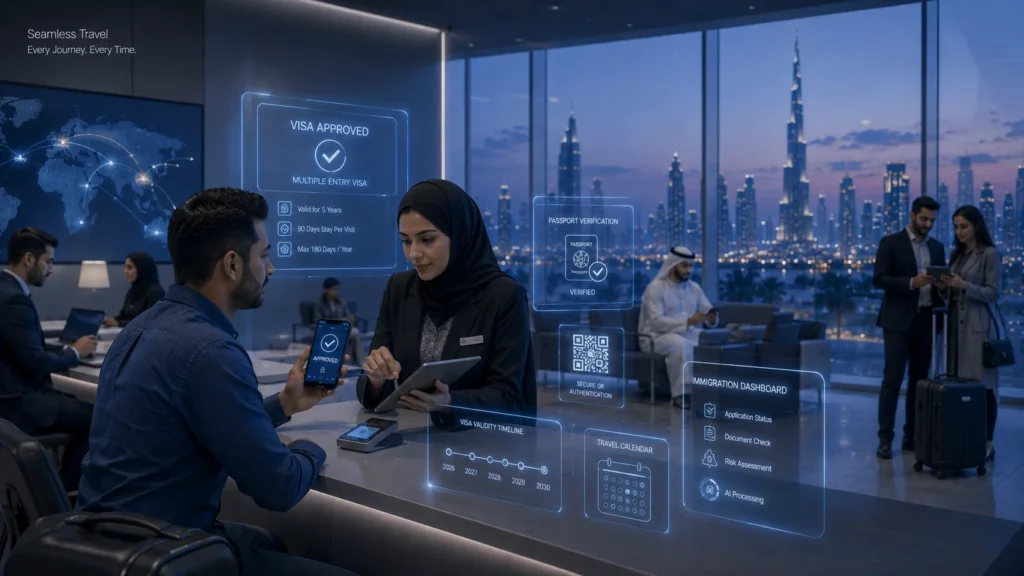 Dubai 5-Year Multiple-Entry Tourist Visa