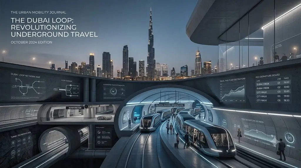 Dubai Loop Construction Begins - Underground Tunnel Project