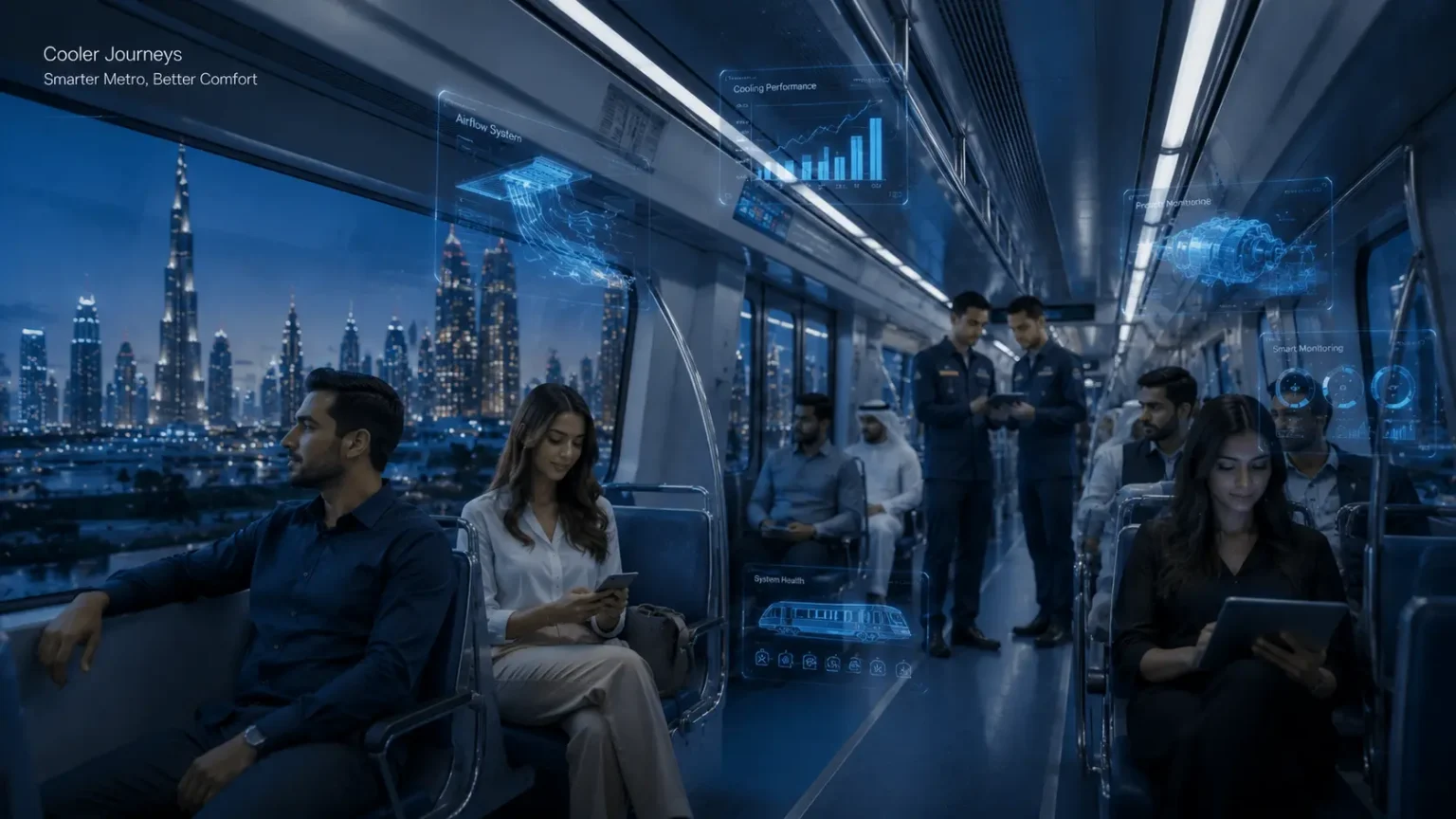 Dubai Metro Completes AC Overhaul Across 62 Trains Just in Time for Summer Dubai Metro Completes AC Overhaul Across 62 Trains Ahead of Summer