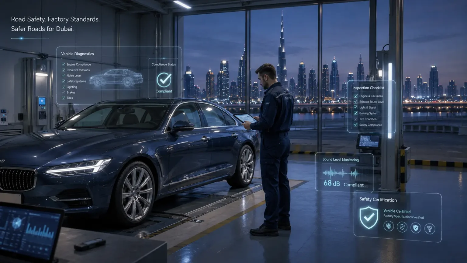 Dubai RTA Confirms No Permits for Major Engine Modifications or Excessive Vehicle Noise