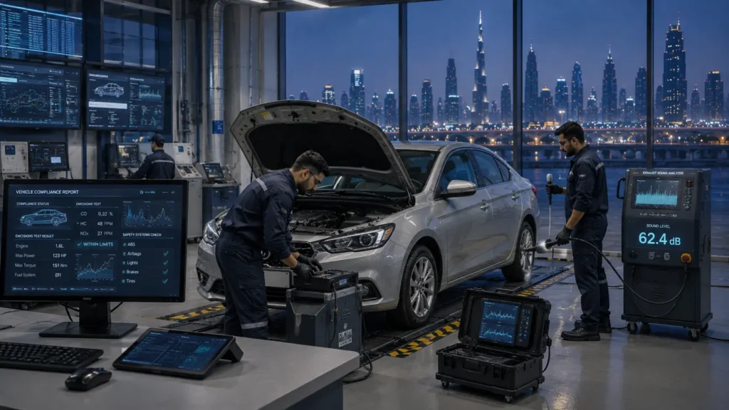 Dubai RTA Confirms No Permits for Major Engine Modifications or Loud Vehicle Noise