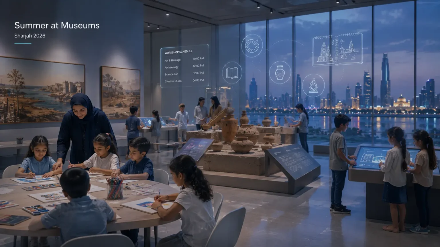 Sharjah Museums Launch Summer Camps, Workshops and Family Activities for 2026 — Here's What's On