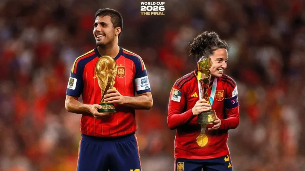 Spain Becomes First Nation to Hold Men’s and Women’s FIFA World Cup Titles Simultaneously Spain Becomes First Nation to Hold Mens and Womens FIFA World Cup Titles Simultaneously