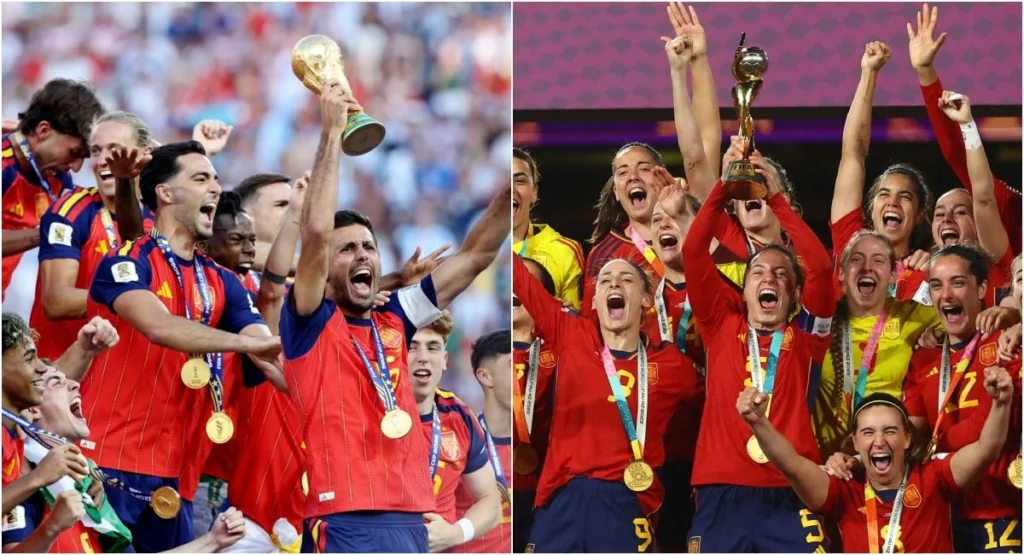 Spain Men and Women Football Team