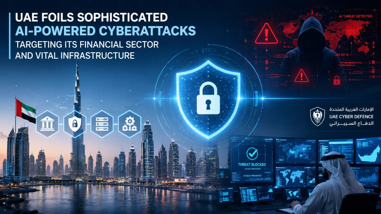 UAE Foils AI-Powered Cyberattacks Targeting Its Financial Sector and Vital Infrastructure UAE Foils AI-Powered Cyberattacks Targeting Its Financial Sector and Vital Infrastructure