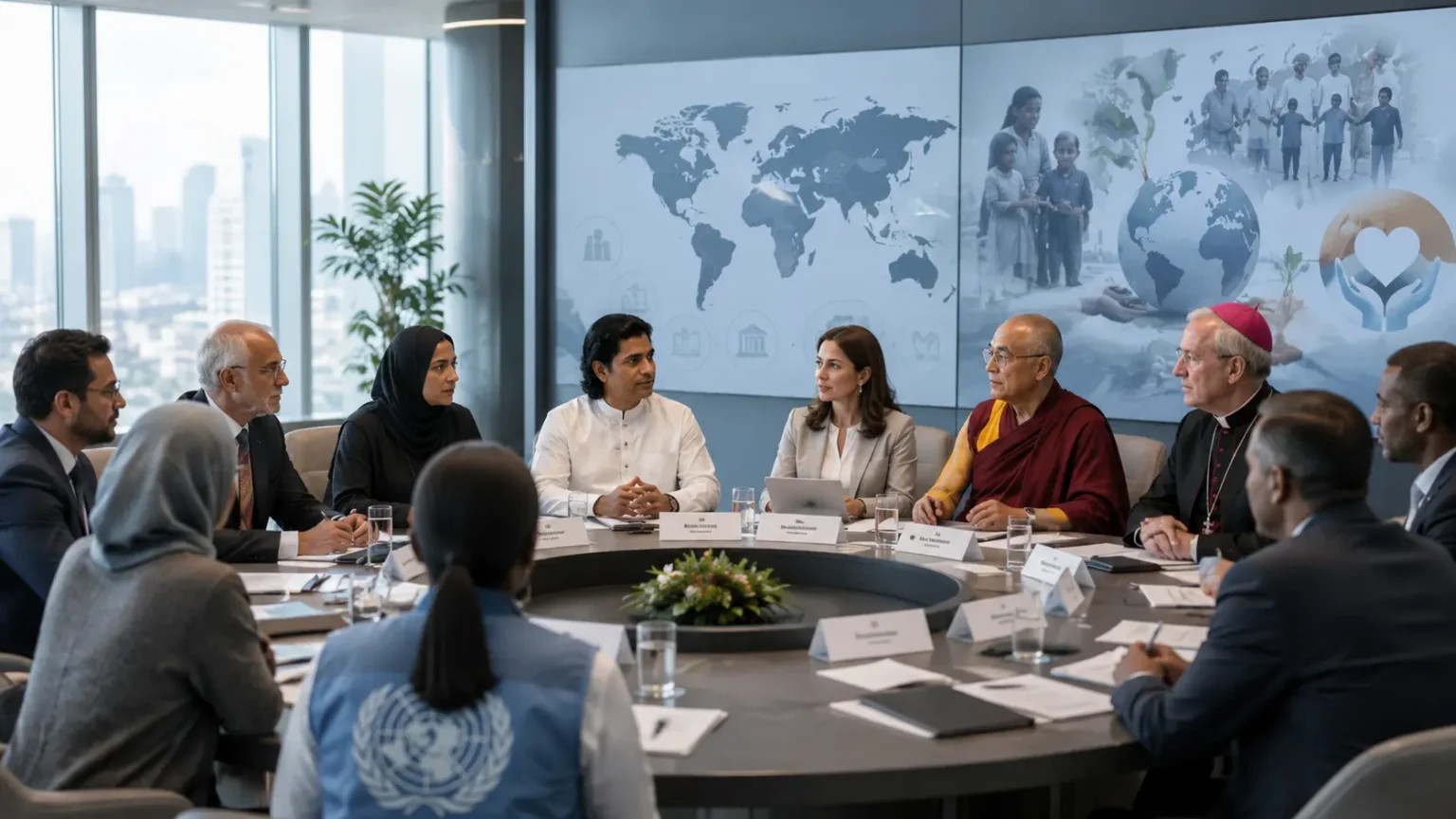 UAE Humanitarian Leader Joins Global Call for Peace as International Spiritual Council Urges Dialogue Over Conflict UAE Humanitarian Leader Joins Global Call for Peace as International Spiritual Council Urges Dialogue Over Conflict