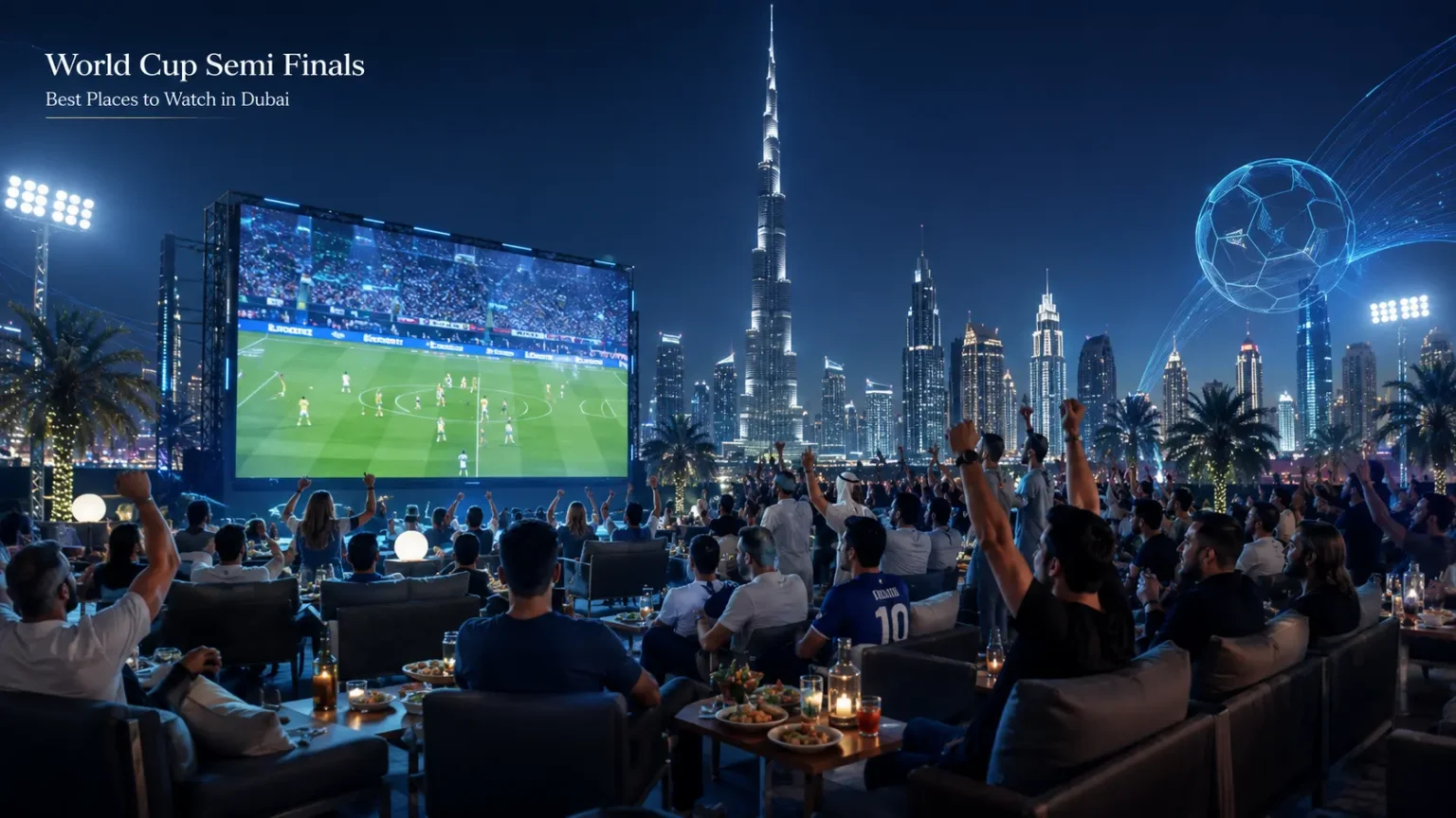 Where to Watch FIFA World Cup 2026 Semi-Finals in Dubai - Best Fan Zones, Sports Bars and Big Screens