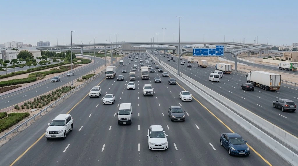Dubai Expands Emirates Road Ahead of Back-to-School Traffic