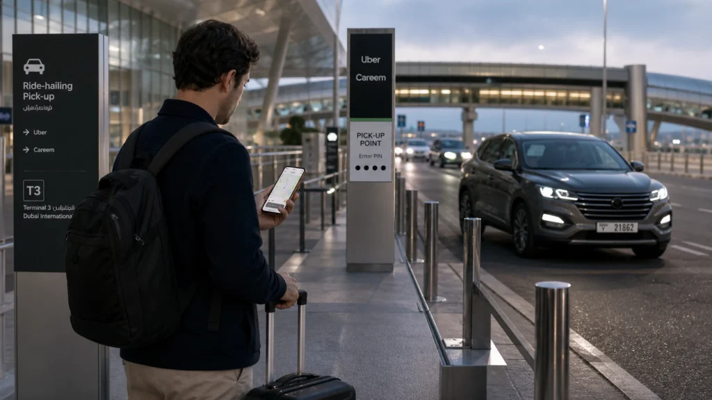 Dubai International Airport Introduces New Uber and Careem Waiting Lounge