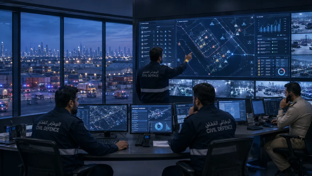 Dubai Jebel Ali Industrial Area Explosions - Emergency Response and Latest Updates