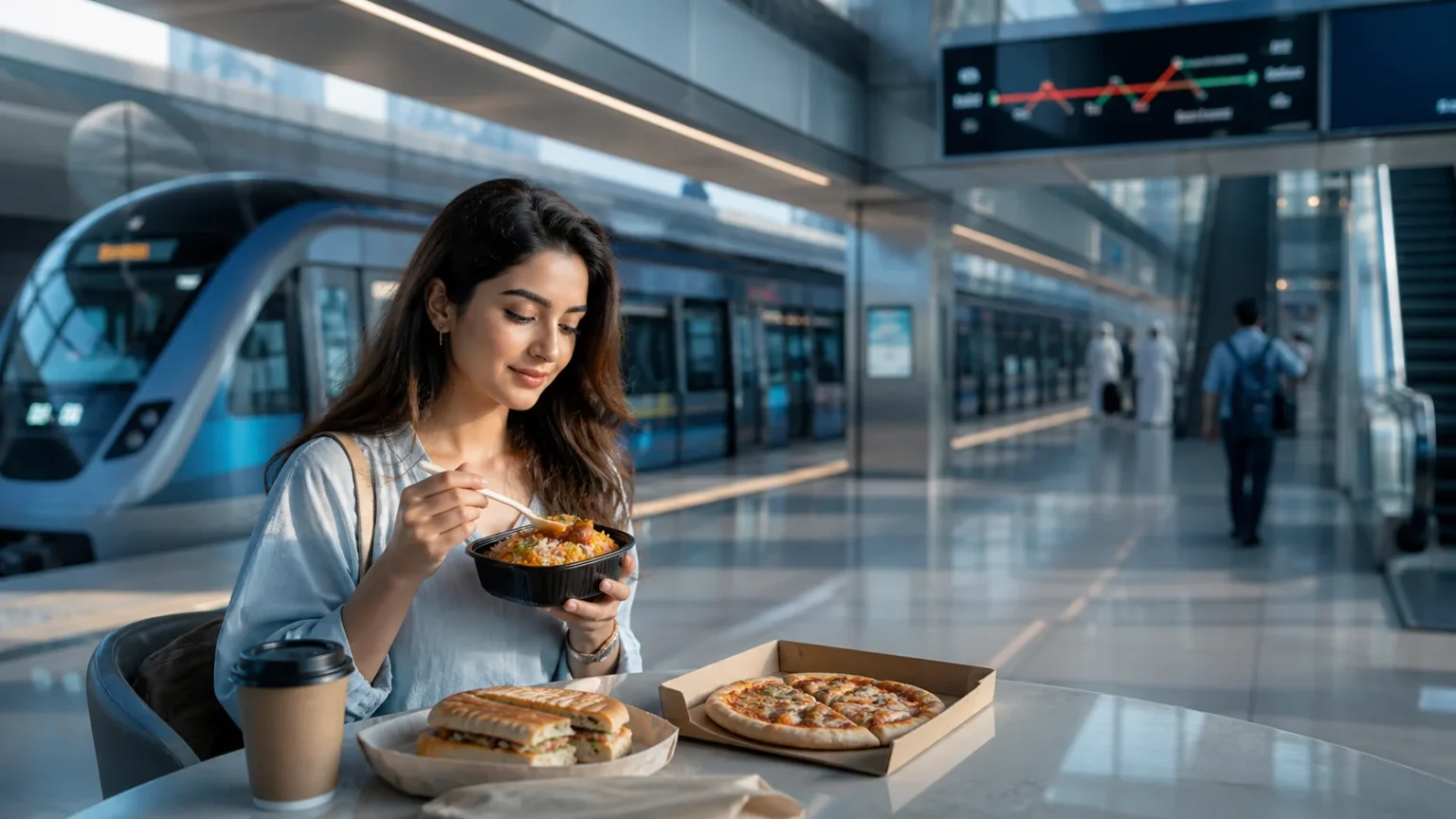 Dubai Metro Food: Find AED 10 Dishes Near Red and Green Line Stations Dubai Metro Food - Find AED 10 Dishes Near Red and Green Line Stations