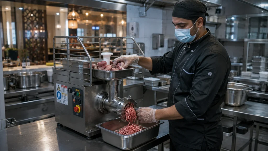 Dubai Police Save Workers Trapped in Meat Grinders
