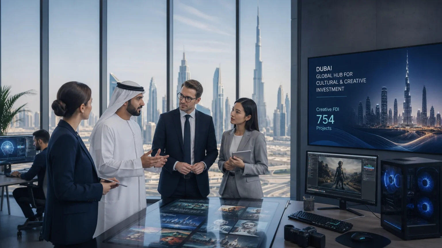 Dubai Tops Global Ranking for Cultural and Creative FDI Projects for Fourth Consecutive Year Dubai Tops Global Ranking for Cultural and Creative FDI Projects for Fourth Consecutive Year