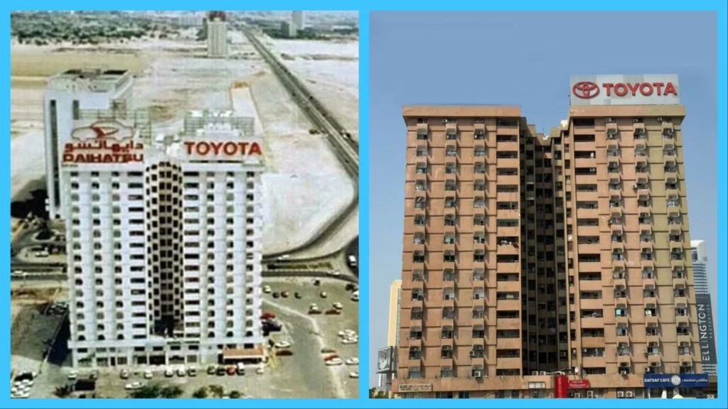 Dubai Toyota Building Demolition
