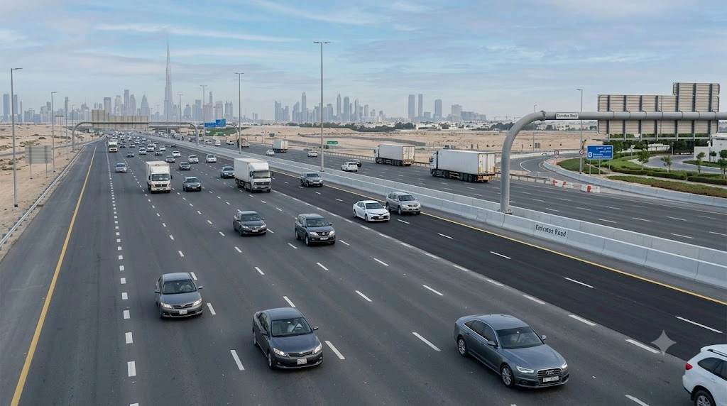 Dubai to Open Two New Lanes on Emirates Road on August 30, Cutting Peak Travel Time by 25% Dubai to Open Two New Lanes on Emirates Road on August 30, Cutting Peak Travel Time by 25