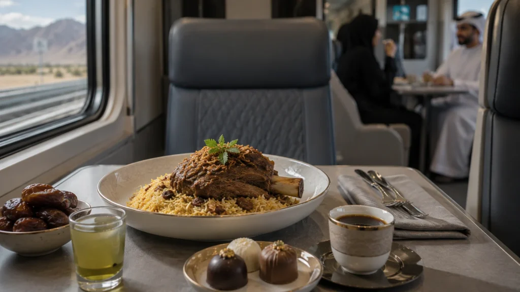 Etihad Rail Adds a Taste of the UAE to Its Passenger Journey