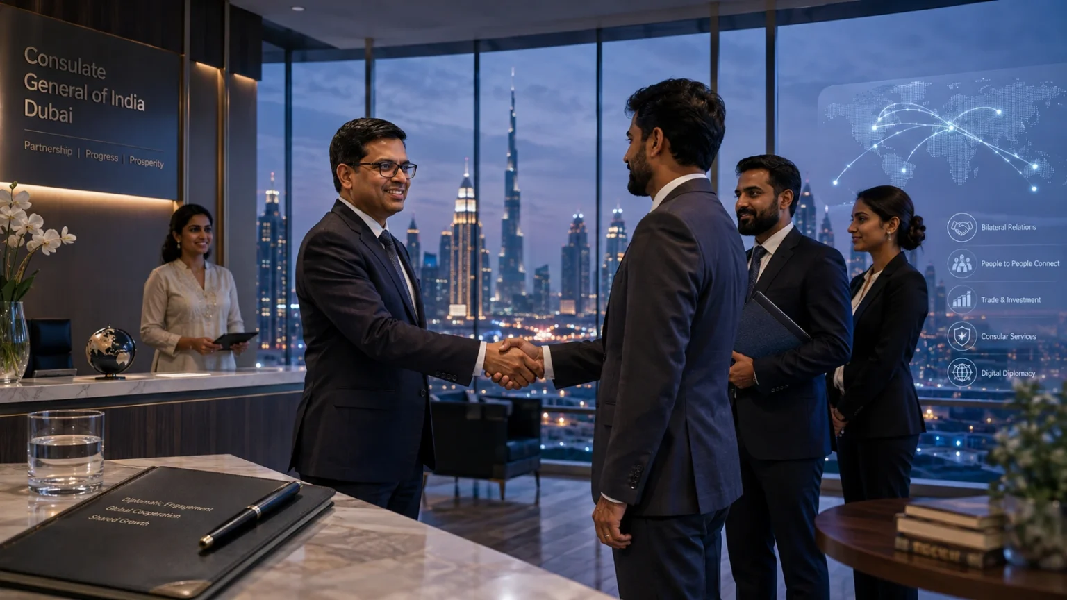 India Appoints Vishnu Vardhan Reddy as New Consul General in Dubai