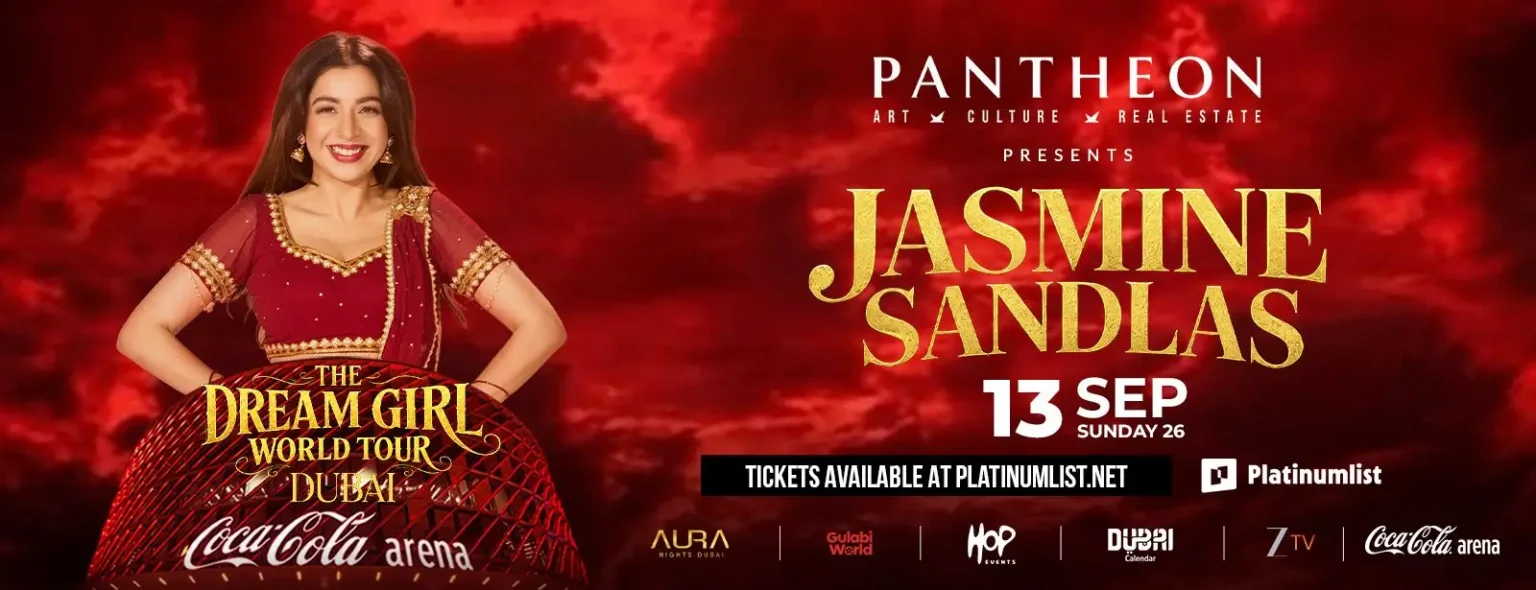 Jasmine Sandlas Live in Dubai: The Dream Girl Tour to Hit Coca-Cola Arena on September 13 Jasmine Sandlas Live in Dubai: The Dream Girl Tour to Hit Coca-Cola Arena on September 13