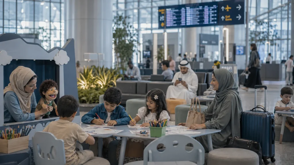Sharjah Airport Entertains Children with Summer Activities